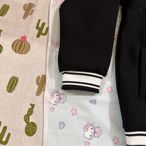 Givenchy Black And White Color-Blocked Baseball Jacket - Picture 6 of 9